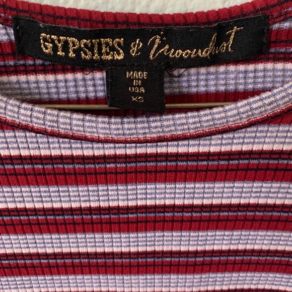 Striped T-Shirt Dress - Picture 2 of 3